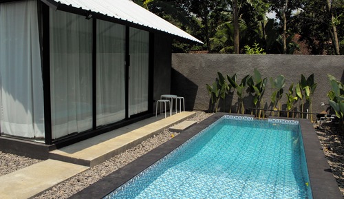 Villa, 2 habitaciones, piscina privada, vistas a la piscina