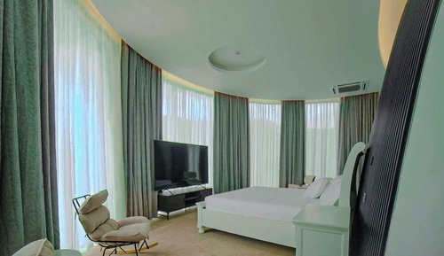 Villa presidencial, 1 habitación, patio, vistas a la montaña