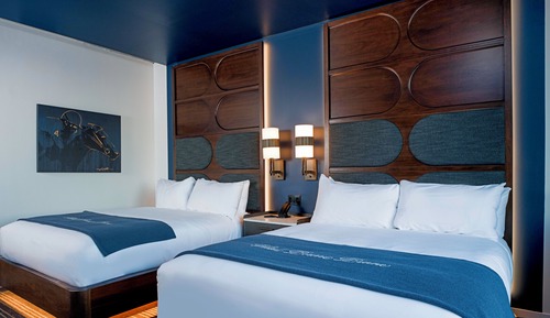 Habitación, 2 camas de matrimonio