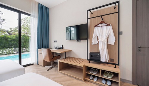 Casa superior, 1 habitación, piscina privada