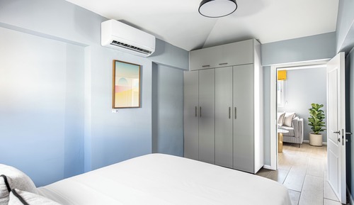 Apartamento, 1 cama doble, vistas a la ciudad