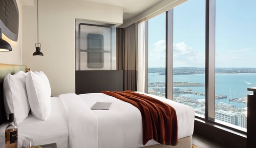 Habitación estándar, 1 cama de matrimonio, vistas al puerto (High Floor)