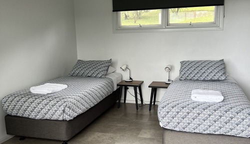 Habitación Deluxe con 2 camas individuales, balcón, vistas a la montaña