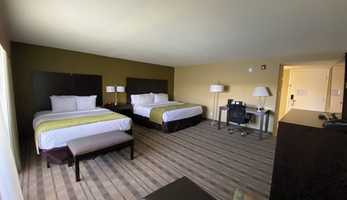 Suite estándar, varias camas, no fumadores, vistas al lago