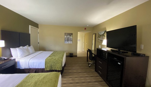 Habitación estándar, 2 camas de matrimonio, accesible en silla de ruedas, no fumadores