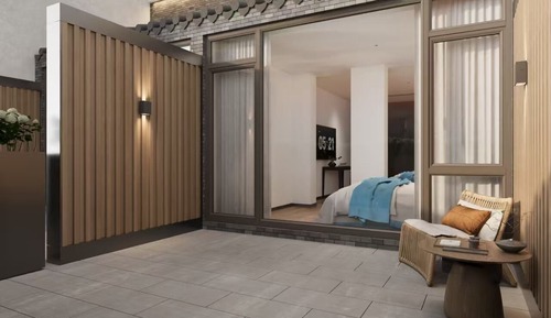 Habitación cuádruple panorámica, varias camas