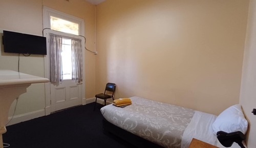 Habitación individual básica, balcón