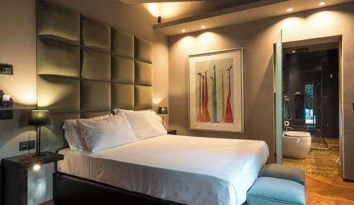 Habitación Deluxe doble, patio, vistas al jardín