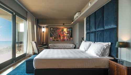 Suite panorámica, balcón, vistas al mar