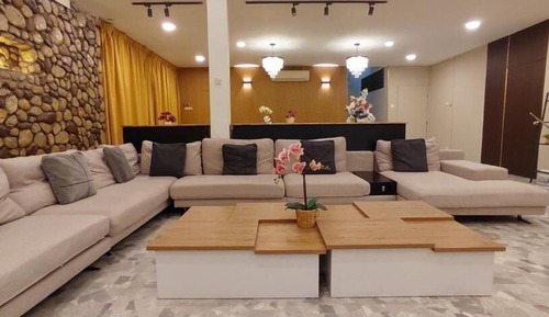 Villa ejecutiva, vistas al jardín