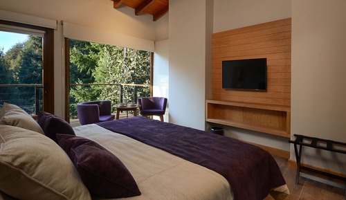 Cabaña Deluxe, vistas al jardín