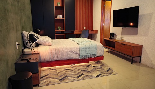 Habitación Deluxe, 1 cama doble, baño privado