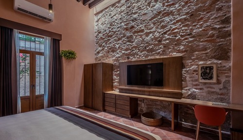 Suite estudio de lujo, vistas al patio