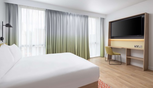 Habitación, 1 cama de matrimonio grande, accesible para personas con discapacidad