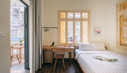 Estudio estándar, vistas al jardín