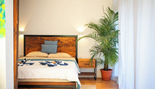 Casa Premium, bañera, vistas al jardín