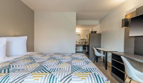 Habitación estándar, 1 cama doble, fumadores, cocina básica