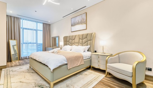 Apartamento Premium, 2 habitaciones, cocina, vistas al canal