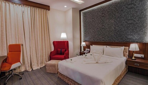 Habitación superior, 1 cama de matrimonio grande