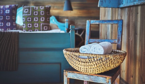 Suite estudio romántica, vistas al jardín