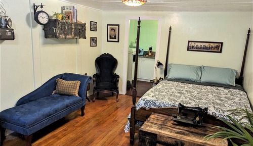 Cabaña, 1 cama de matrimonio, no fumadores, vistas al lago