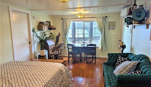 Cabaña, 1 cama de matrimonio, no fumadores, vistas al lago