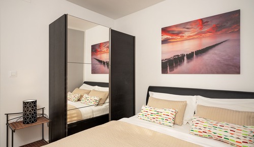 Apartamento superior, 1 habitación, balcón, frente a la playa