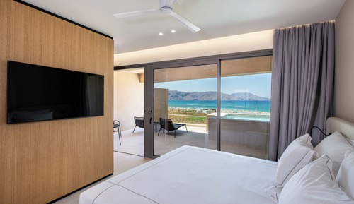 Suite de lujo, balcón, vistas al mar