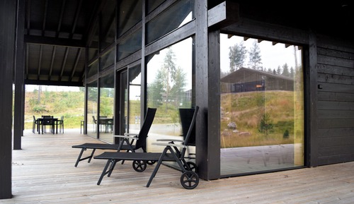 Villa, 3 habitaciones, vistas parciales al lago