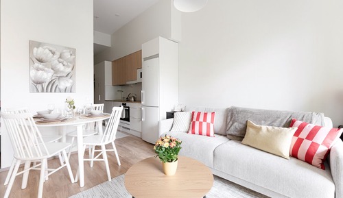 Apartamento estándar, 1 cama de matrimonio con sofá cama, no fumadores, cocina