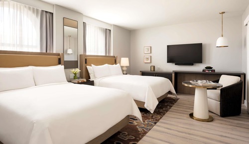 Fairmont, Habitación, 2 camas de matrimonio, vistas a la ciudad