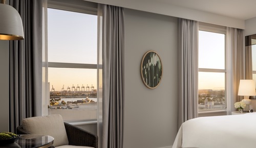 Suite, vistas a la bahía