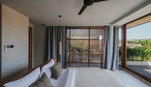 Villa de diseño, vistas al jardín