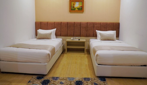 Habitación Deluxe con 2 camas individuales, vistas a la ciudad