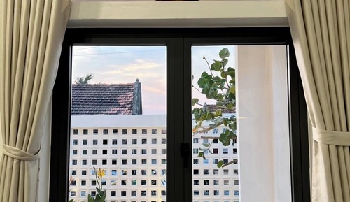 Habitación panorámica, vistas a la playa