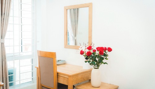 Habitación triple económica, vistas al patio