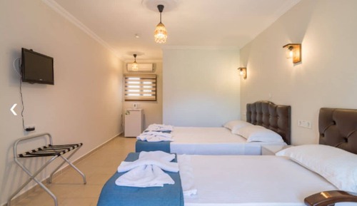 Habitación triple Confort, varias camas, no fumadores, vistas al jardín