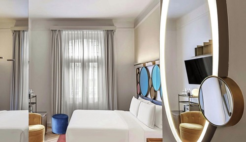 Cozy Room, Habitación, 1 cama de matrimonio grande, no fumadores, vistas a la ciudad