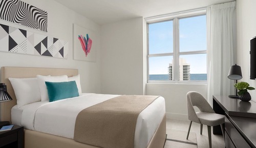 Apartamento, 1 cama de matrimonio grande con sofá cama, vistas a la ciudad