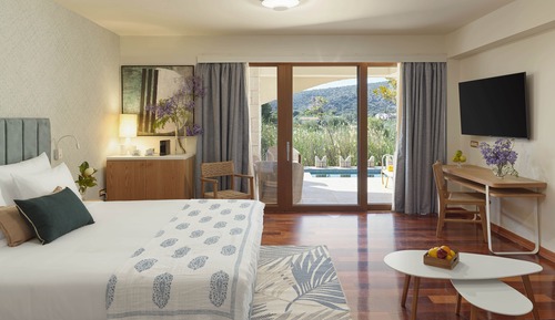 Habitación ejecutiva doble, piscina privada