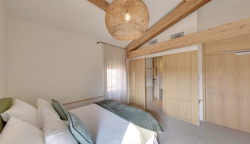 Habitación doble superior, vistas a la piscina