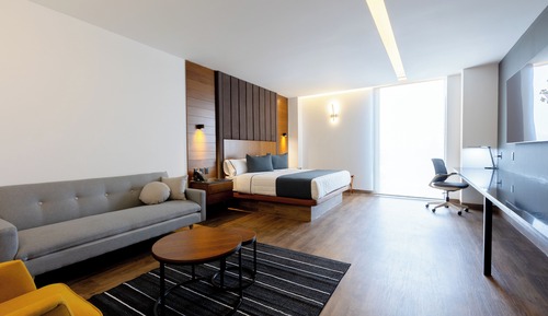 Habitación superior, vistas a la ciudad