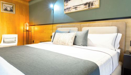 Habitación ejecutiva, 1 cama de matrimonio grande, frigorífico