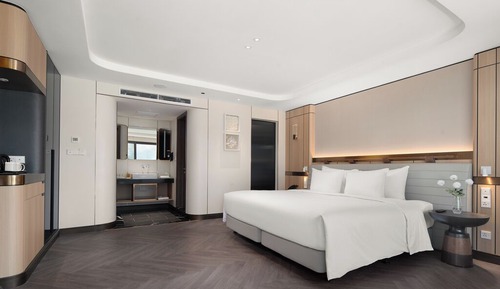 Suite estudio, balcón, vistas al mar