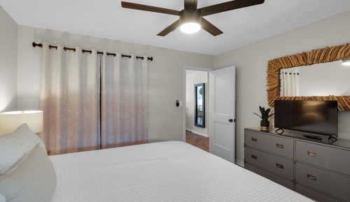 Apartamento, 1 cama de matrimonio grande con sofá cama, patio, vistas a la piscina (Dune Villas 8A)