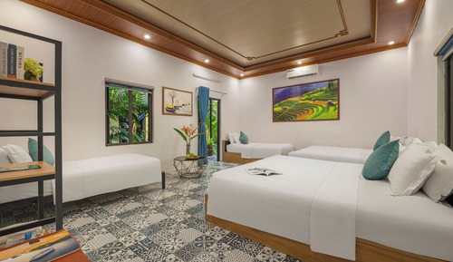 Habitación cuádruple familiar, balcón