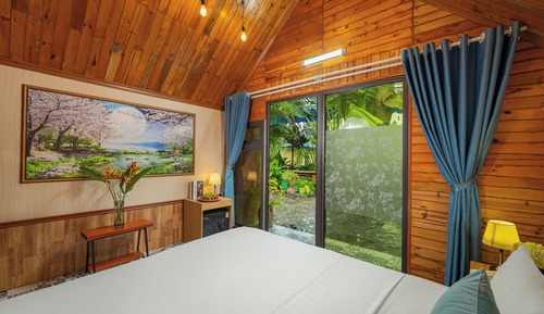 Habitación Deluxe doble, balcón, vistas a la piscina