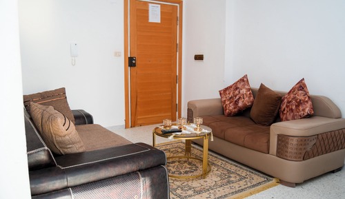 Apartamento básico, balcón