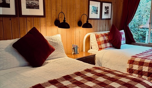 Cabaña, varias habitaciones, chimenea, vistas a la montaña