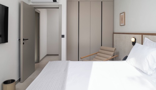 Apartamento Premium, 2 habitaciones, patio, en la zona del jardín